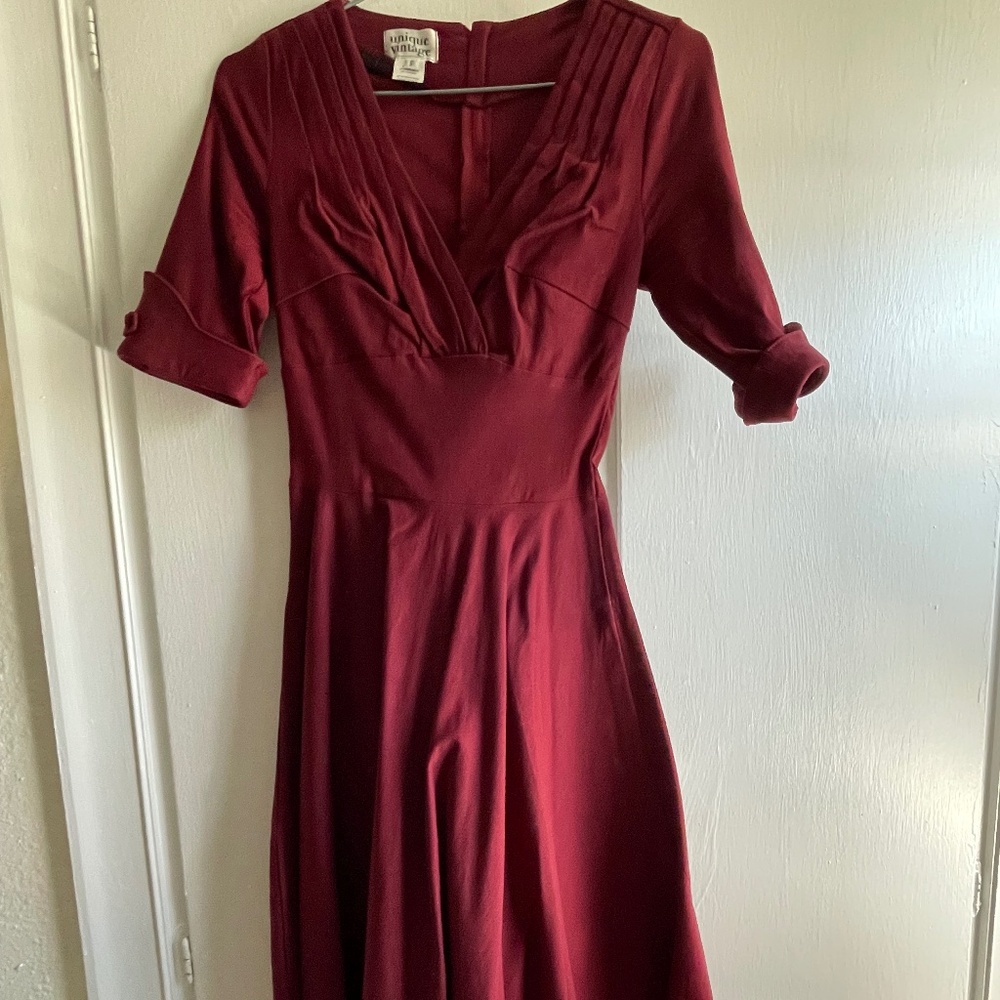 Red dress